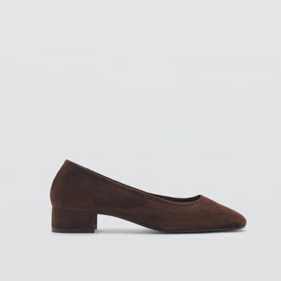 Mango Suede Heeled Shoes - Picture 2 of 4